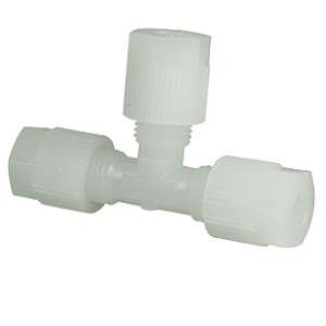 TJ 6/4 PVDF | Unión en T para tubo sensor de teflón