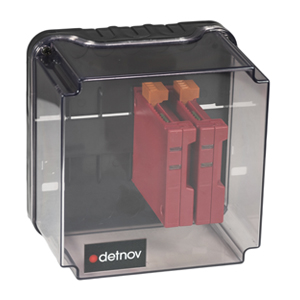 BOX-SIX | Caja transparente para instalación de módulos analógicos de la serie MAD-400
