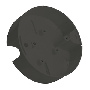 STD-200-B | Suplemento de montaje para tubo visto (negro)