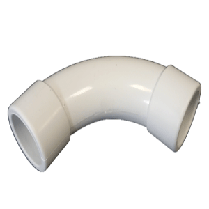 SAD-C90-B | Codo de 90º para tuberías de 25mm color blanco