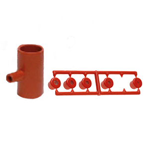 SAD-PM-TU | Punto de muestreo tubo color rojo