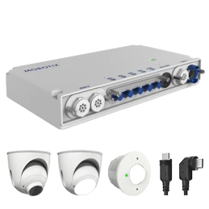 Mx-S74TA-B336R100-EN54 | Cámara termográfica EN54 IP S74A (cuerpo) para conectar hasta dos módulos de sensor funcional y óptico adicionales
