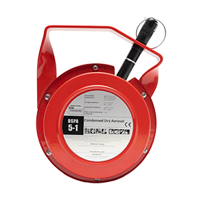 DSPA 5-1 | Generador de aerosol portátil para extinción de incendios no tóxico