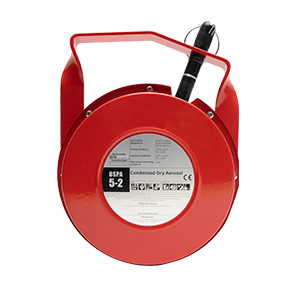 DSPA 5-2 | Generador de aerosol portátil para extinción de incendios no tóxico