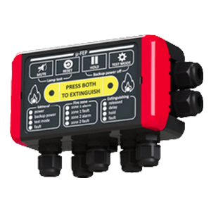 MicroFEP | Dispositivo de control capaz de activar una extinción