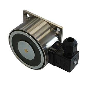 RED-1801 IP67 | IP67 electromagnetic door holderfor floor mounting with release button