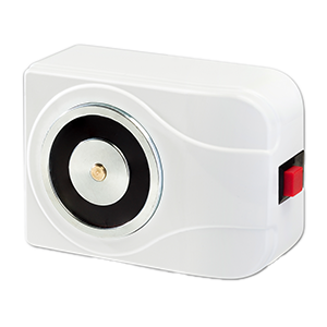 RED-1803 | Electromagnetic door holder for surface mounting with release button