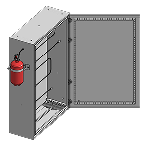 SISTEMA ARMANFIRE | Sistema autónomo de extinción de AIRfire Worldwide para pequeños recintos no ocupados