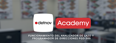 Detnov Academy #15 Funcionamiento del analizador de lazo y programador de direcciones PGD-300