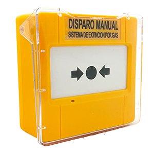PDD-200 | Pulsador amarillo convencional rearmable