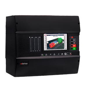 CAD-201 | Central modular de detección de incendios analógica de 2 lazos ampliable hasta 8 lazos mediante tarjetas de 2 lazos (TBUD-NG)